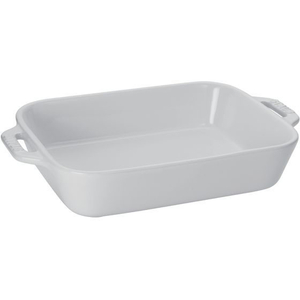 Zwilling ストウブ セラミック レクタンギュラーディッシュ 20×16cm ホワイト FC310LA-0547691-イメージ1