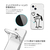 AKAN iPhone 14 Plus用ソフトクリアケース ネコハート AK23557I14M-イメージ8