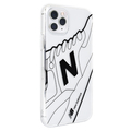 エム・ディー・シー iPhone 11 Pro用TPUクリアケース/スニーカー New Balance クリア MD-74467-1