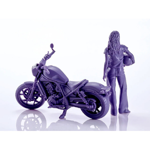 マックスファクトリー PLAMAX MF-101 Rider's portrait Honda Rebel 1100 ネイビー PLAMAXMF101RPHONDAR1100NV-イメージ2