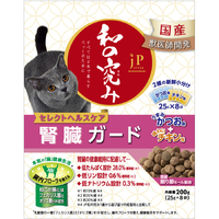 ペットライン JPスタイル 和の究み 猫用 セレクトヘルスケア 腎臓ガード 2種の味アソート 200g JPﾜﾉｷﾜﾐｼﾞﾝｿﾞｳｶﾞ-ﾄﾞ2ｼﾕ200G