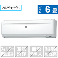コロナ 「工事代金別」 6畳向け 冷房専用エアコン ReLaLa(リララ)冷房専用シリーズ ホワイト RC-2225R(W)S