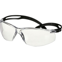 3M セキュアフィット 保護めがね クリア SF501SGAF-BLK FCD555A-5453867