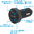 カシムラ アンビエントライト付DC／USB42W 2ポート PD30W FCK607D-DC059-イメージ5
