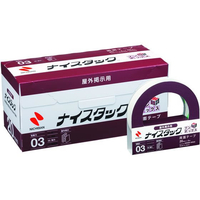 ニチバン ナイスタック 大巻 ブンボックス 屋外掲示用 20mm×5m 10巻 FCG088X-NWBB-NN20
