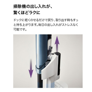 シャークニンジャ Shark ActiClean コードレススティッククリーナー ミストシルバー LC900JSL-イメージ11
