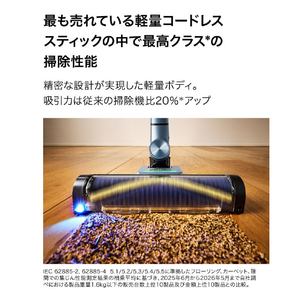 シャークニンジャ Shark ActiClean コードレススティッククリーナー ミストシルバー LC900JSL-イメージ2