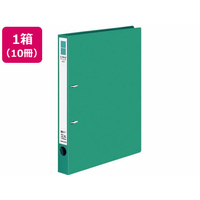 コクヨ Dリングファイル〈ER〉A4タテ とじ厚20mm 緑 10冊 1箱(10冊) F835297-ﾌ-UDR420G
