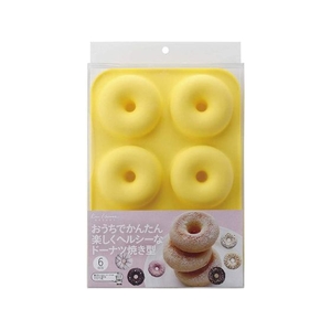 貝印 Kai House SELECT ドーナツ焼き型 6個取 FCB969H-#000DL6244-イメージ6