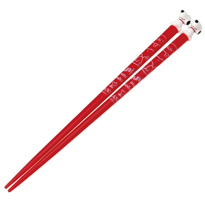 スケーター マスコット付アクリル箸(21cm) SNOOPY AAD45SNOOPY-イメージ1