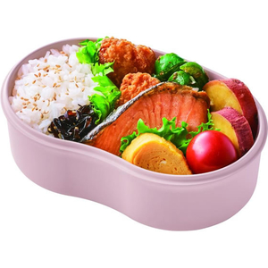 サーモス 弁当箱 フレッシュランチボックス 1段式 570mL パッキン無し ドーム型フタ 電子レンジ サクラ FCJ690K-DJV-570 SKR-イメージ3