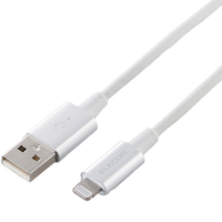 エレコム 耐久仕様Lightningケーブル 1．0m シルバー MPAUALPS10SV