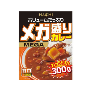 ハチ ハチ食品/メガ盛りカレー 甘口 300g FCU4814-イメージ1