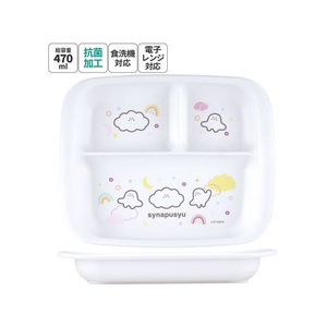 スケーター ベビー用 PP製 ランチプレート シナぷしゅ FC101PY-XP7AG-イメージ1
