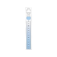 共栄プラスチック ニュアンスカラー定規 12cm バタフライピー NJ-12-05 FCA941N-4605517