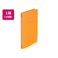 キングジム フラットファイル クイックイン〈PP〉A4タテ オレンジ 10冊 1パック(10冊) F820916-4432ｵﾚ