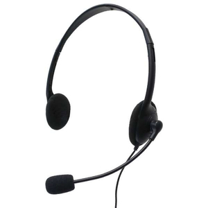 タイムリー ボイスチャット/音声通話用ヘッドセット(3．5mm 4極ミニプラグ接続モデル) ブラック GR-HS01-4CBK-イメージ1