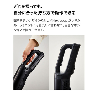 シャークニンジャ Shark ActiClean コードレススティッククリーナー アブソリュートブラック LC950JBK-イメージ11