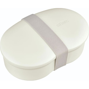 サーモス 弁当箱 フレッシュランチボックス 1段式 570mL パッキン無し ドーム型フタ 電子レンジ クモ FCJ691K-DJV-570 KM-イメージ2