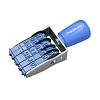 シヤチハタ エルゴグリップ 欧文日付 明朝体 2号 F802905-NFD-2M