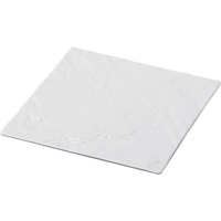 若泉漆器 フュージョンプレート スクエア ホワイト FC963KY-0262070