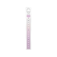 共栄プラスチック ニュアンスカラー定規 16cm スミレ NJ-16-01 FCA942N-4605525