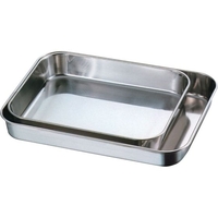 赤川器物製作所 赤川器物/AG 18-8深型肉バット 大 大420×310mm55mm FCL0115-022175002