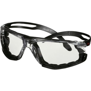 3M セキュアフィット保護めがね SF501SGAFーBLKーF クリア ガスケット付 FCD556A-5350076-イメージ1