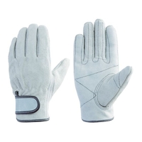 革手袋 トンボレックス 羊革製手袋 RS－601BK 薄手・甲ニット