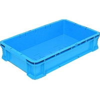 ＤＩＣプラスチック DA型コンテナDA-23 外寸:W610×D370×H125 青 FC463GV-5080312
