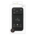 トリニティ iPhone 17 Pro用[NUNO] MagSafe対応 背面シリコンレザーケース ブラック TR-IP25M3-NNSL-SIBK