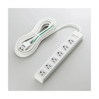 エレコム EU RoHs指令準拠 3ピン対応タップ T-T01-3650WH/RS