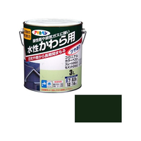 アサヒペン 水性かわら用 3L アイリッシュグリーン FC609PJ