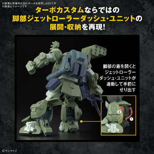 バンダイスピリッツ HG スコープドッグターボカスタム HGｽｺ-ﾌﾟﾄﾞﾂｸﾞﾀ-ﾎﾞｶｽﾀﾑ-イメージ3