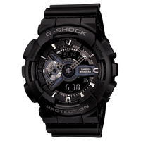 カシオ 腕時計 G-SHOCK ブラック/反転液晶 GA-110-1BJF
