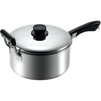 玉虎堂製作所 MA 18-0 深型 ソースパン 片手 20cm FC375KY-0170300