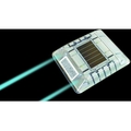 キャットアイ ルミナスアイ・マイティ ソーラー式点滅 片面 青 FC332HX-7520221