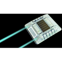 キャットアイ ルミナスアイ・マイティ ソーラー式点滅 片面 青 FC332HX-7520221