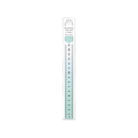 共栄プラスチック ニュアンスカラー定規 16cm ユーカリ NJ-16-02 FCA943N-4605514