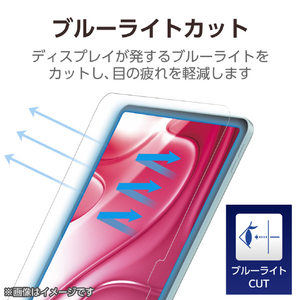 エレコム iPad Air(M3/M2)用フィルム 反射防止 ブルーライトカット 13インチ TB-A25XFLBLN-イメージ4