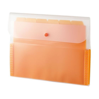 セキセイ アクティフ ドキュメントホルダー A4 13ポケット オレンジ FC703NZ-ACT-3912-51