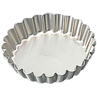 サンクラフト パティシエール 18-8 タルトレット 波 丸型 中 PP-636 7cm FC995LM-4904000