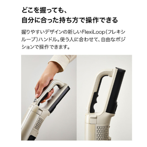 シャークニンジャ Shark ActiClean コードレススティッククリーナー リネンサンド LC950JSN-イメージ9