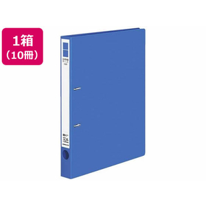 コクヨ Dリングファイル〈ER〉A4タテ とじ厚20mm 青 10冊 1箱(10冊) F835299-ﾌ-UDR420B-イメージ1