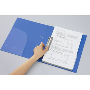 コクヨ Dリングファイル〈ER〉A4タテ とじ厚20mm 青 10冊 1箱(10冊) F835299-ﾌ-UDR420B-イメージ8