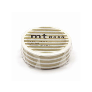 カモ井 mt 1P ボーダー・金 FCC0563-MT01D390R-イメージ2