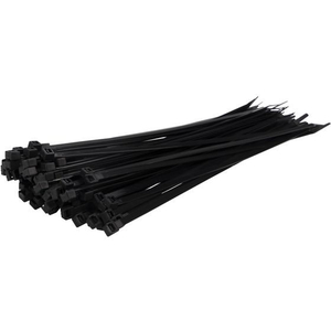 紺屋商事 結束バンド 屋外用 300mm 黒 100本入 FCU5207-イメージ2