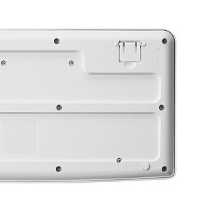 バッファロー USB接続 有線スタンダードキーボード ホワイト BSKBU110WH-イメージ4