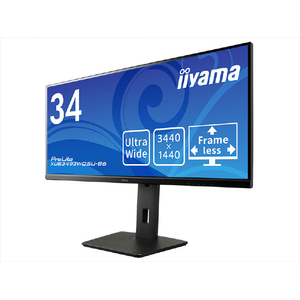 iiyama 34型 IPS方式 UWQHD ウルトラワイド液晶ディスプレイ ブラック XUB3493WQSU-B6-イメージ3