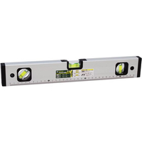 新潟精機 アルミ水平器 マグネット付 380mm FC841NJ-ALM-380